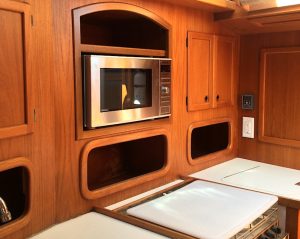 Galley Microwave Cabinet