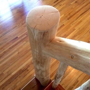 Montana Log Railings